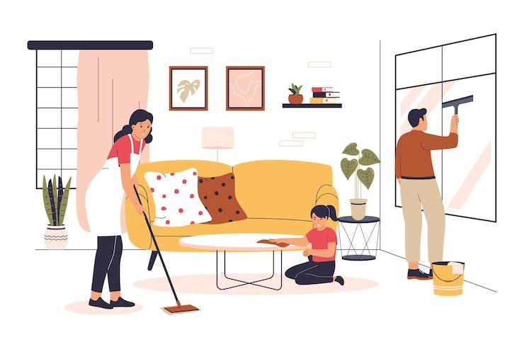 house cleaning app